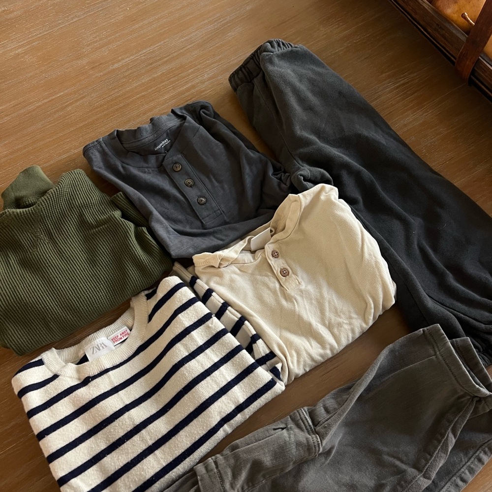 Zara / Gap Little boy fall bundle lot 4T-5T